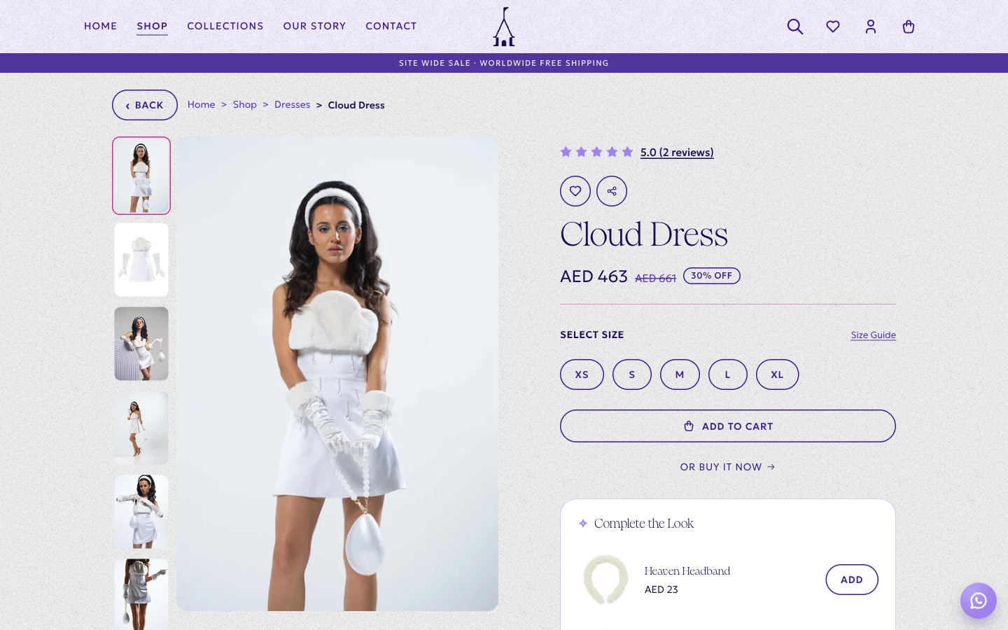 Product page