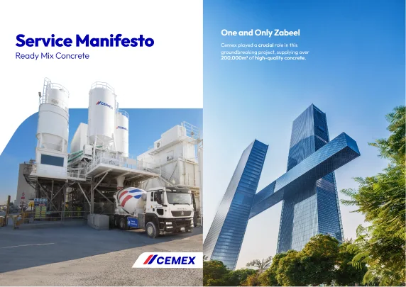 Redesigned Cemex service manifesto