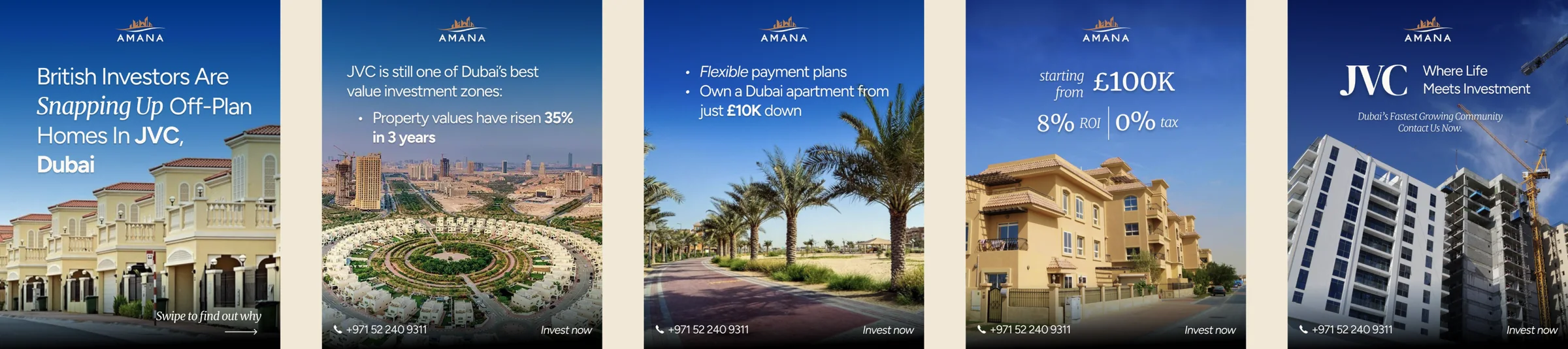 JVC off-plan investment carousel