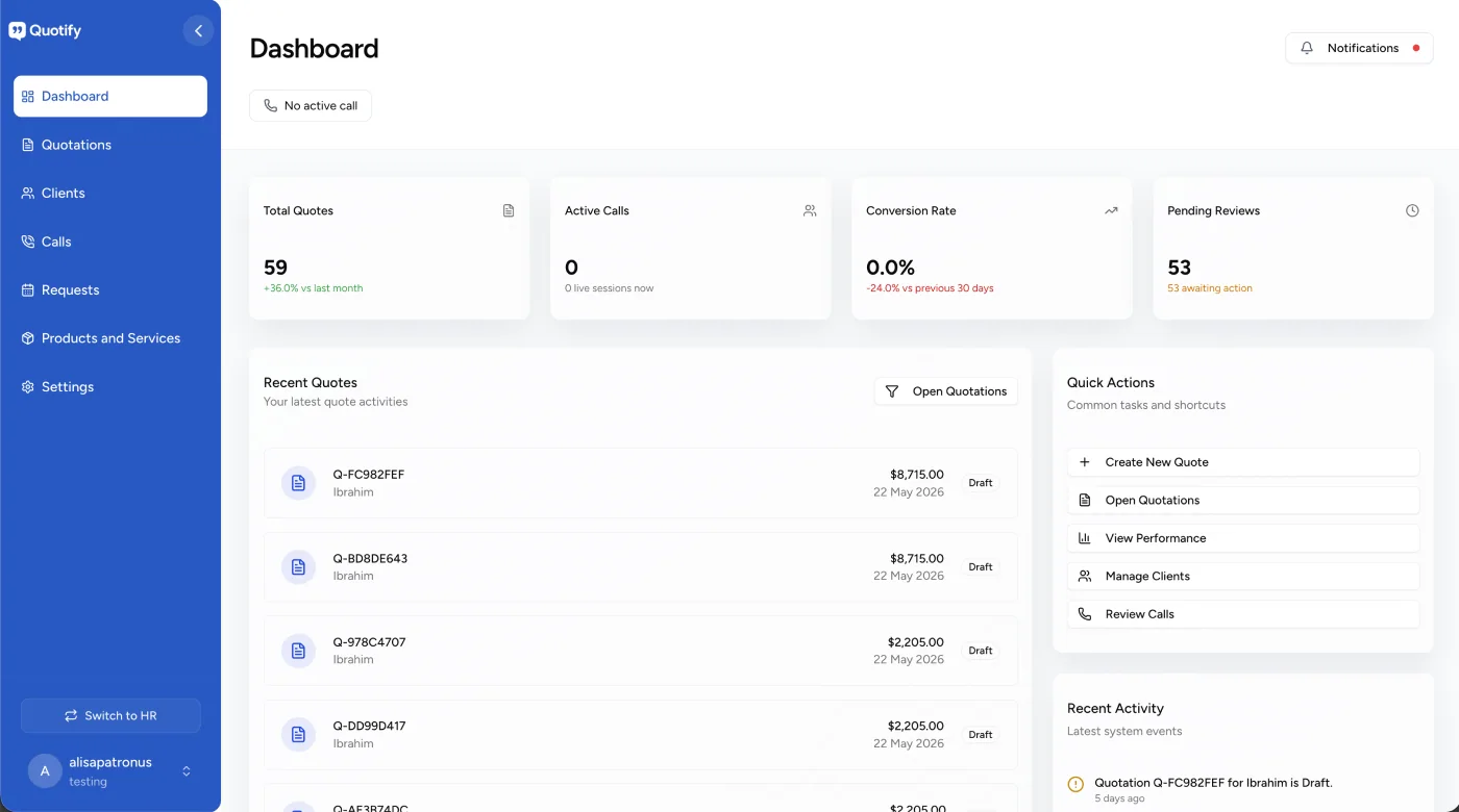 Dashboard